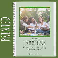 Load image into Gallery viewer, Team Meeting Planner and Record
